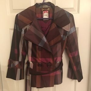 Yoana Baraschi Plaid Blazer